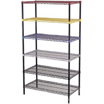 Good quality Wire metal shelving,rolling wire racks,wire racks on wheels